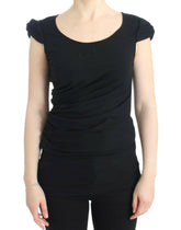 Cavalli Black Cotton Top -   -  Cavalli.